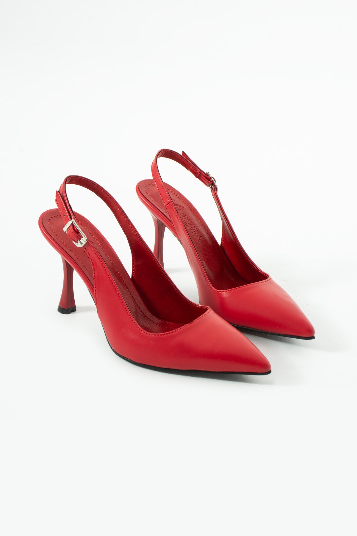 Vaghessa Elysia Kırmızı Arka Açık Slingback