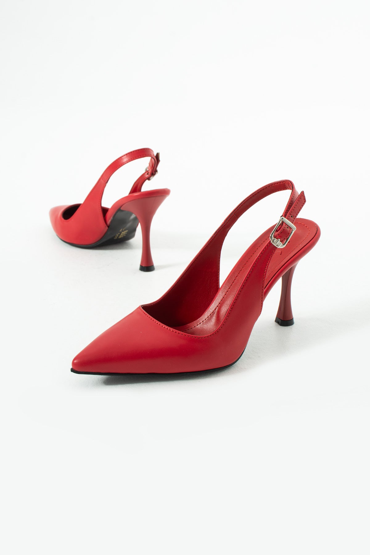 Vaghessa Elysia Kırmızı Arka Açık Slingback