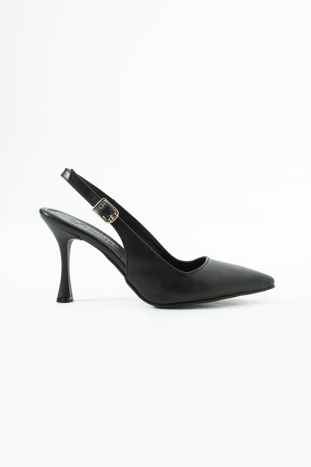 Vaghessa Elysia Siyah Arka Açık Slingback