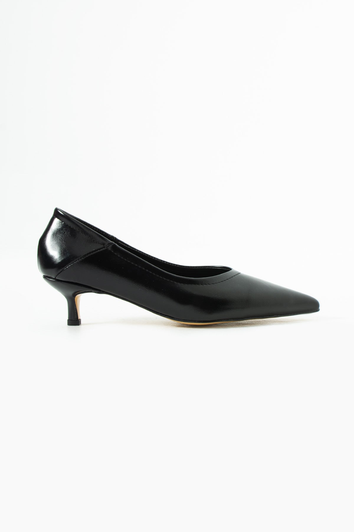 Vaghessa Civetta Siyah Alçak Stiletto