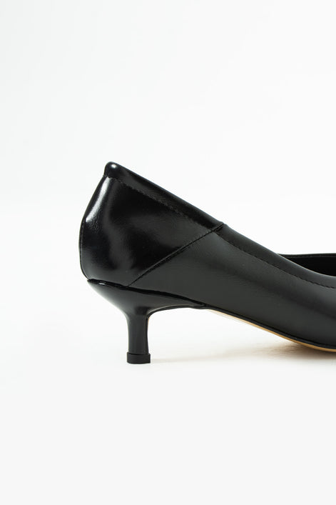 Vaghessa Civetta Siyah Alçak Stiletto