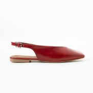 Vaghessa Lumira Kırmızı Slingback Babet