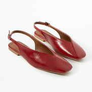 Vaghessa Lumira Kırmızı Slingback Babet