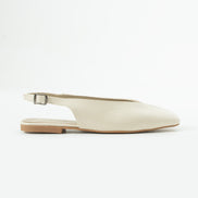 Vaghessa Lumira Bej Slingback Babet