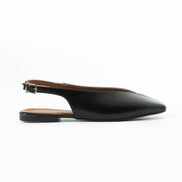 Vaghessa Lumira Siyah Slingback Babet