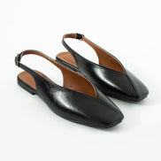 Vaghessa Lumira Siyah Slingback Babet