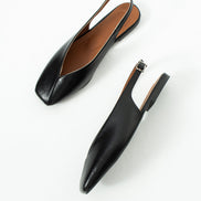 Vaghessa Lumira Siyah Slingback Babet