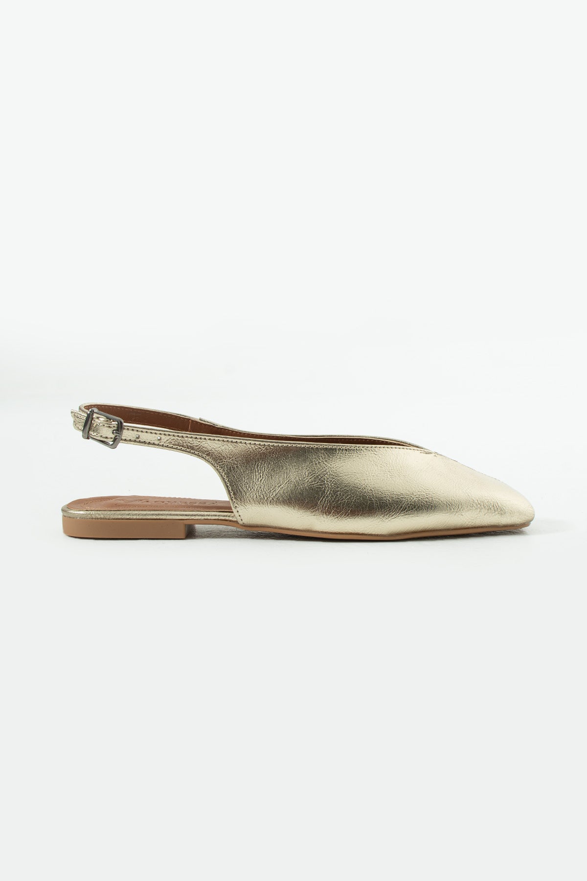 Vaghessa Lumira Altın (GOLD) Slingback Babet