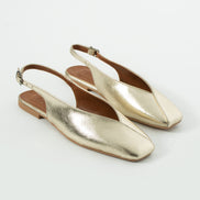 Vaghessa Lumira Altın (GOLD) Slingback Babet