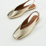 Vaghessa Lumira Altın (GOLD) Slingback Babet