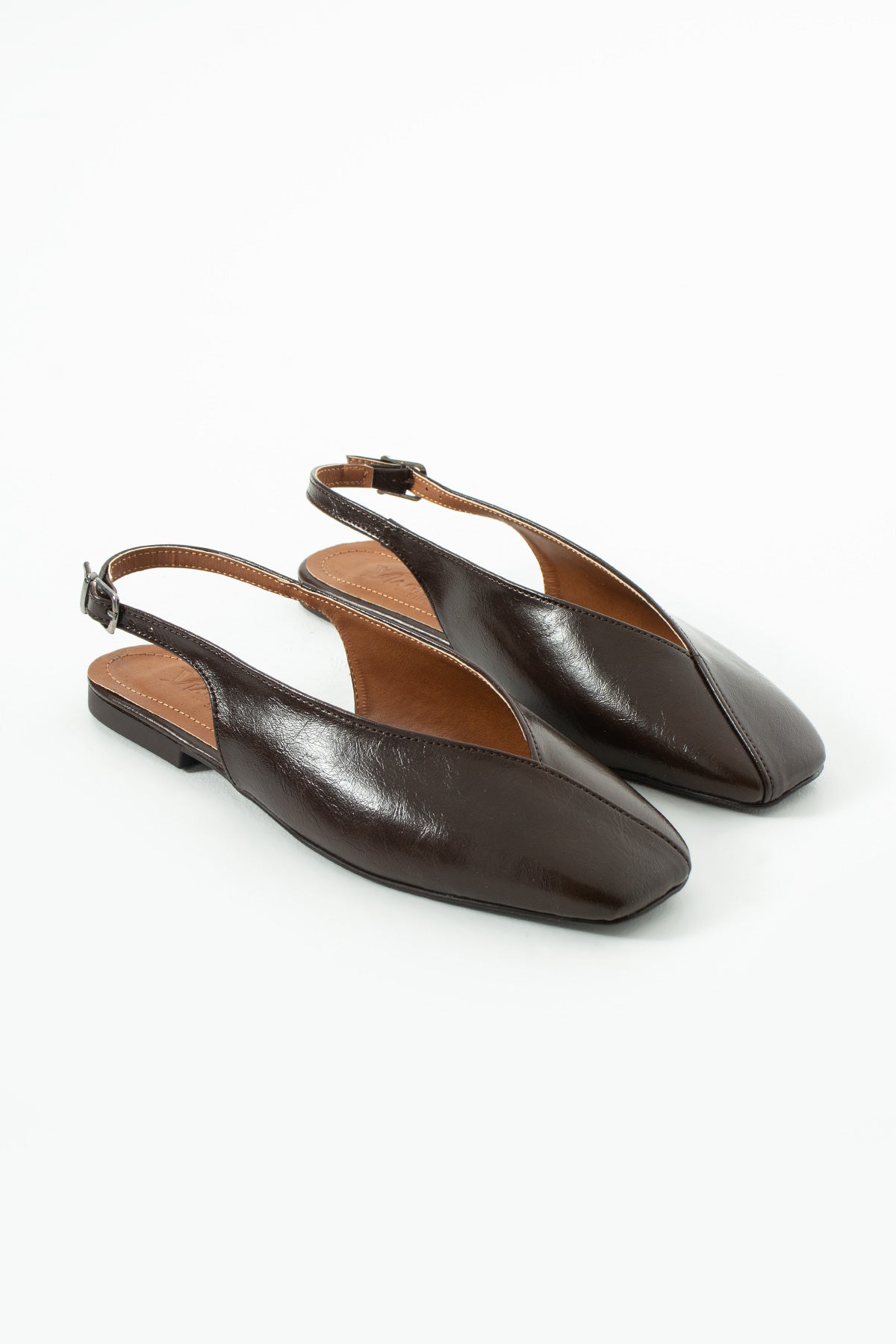 Vaghessa Lumira Kahverengi Slingback Babet