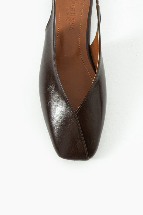 Vaghessa Lumira Kahverengi Slingback Babet