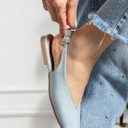 Vaghessa Lumira Mavi (BABY) Slingback Babet